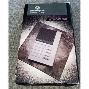 Southwestern Bell Freedom Phone FM Intercom Unit Paging Home System New Open Box